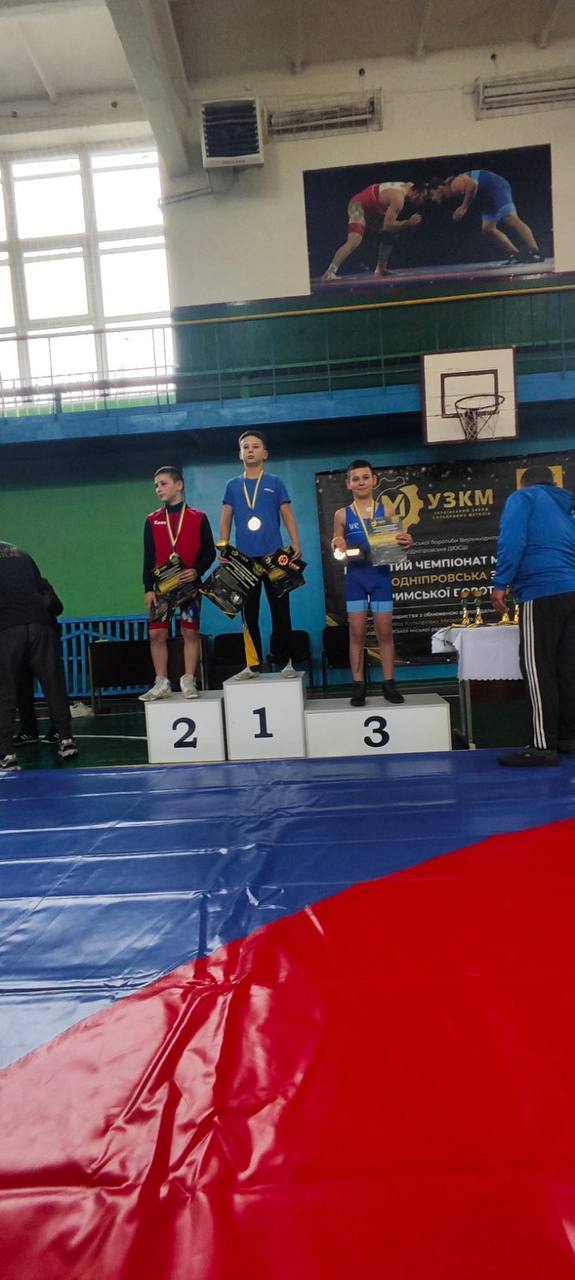 Кам’янські греко-римляни здобули нагороди на чемпіонаті у Верхньодніпровську