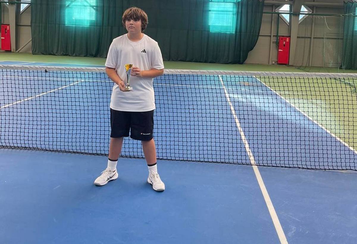 Кам’янський тенісист здобув дві нагороди на турнірі “Ferrum Cup 4”